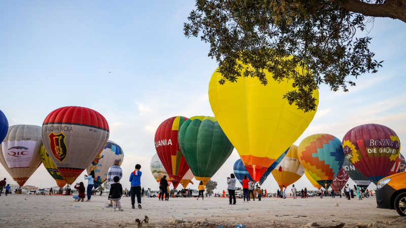 Qatar Balloon Festival 2023: Witness 50 Hot Air Balloons In The Sky